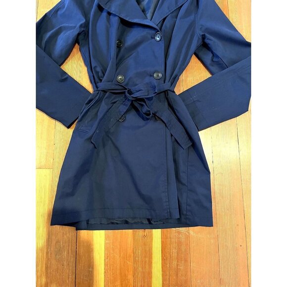 Old Navy Double Breasted Belted Trenchcoat M - Picture 10 of 12